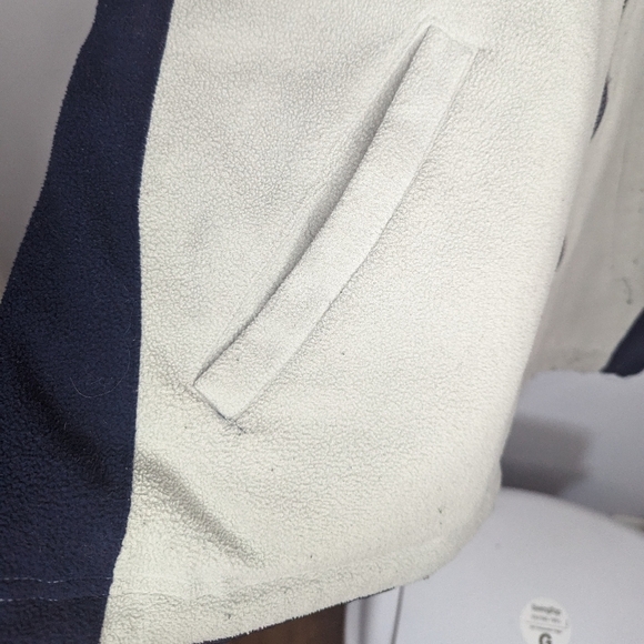 Vintage MLB 1990s New York Yankees Reversible windbreaker/Fleece 2XL - Picture 3 of 9